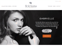 Tablet Screenshot of holemans.com